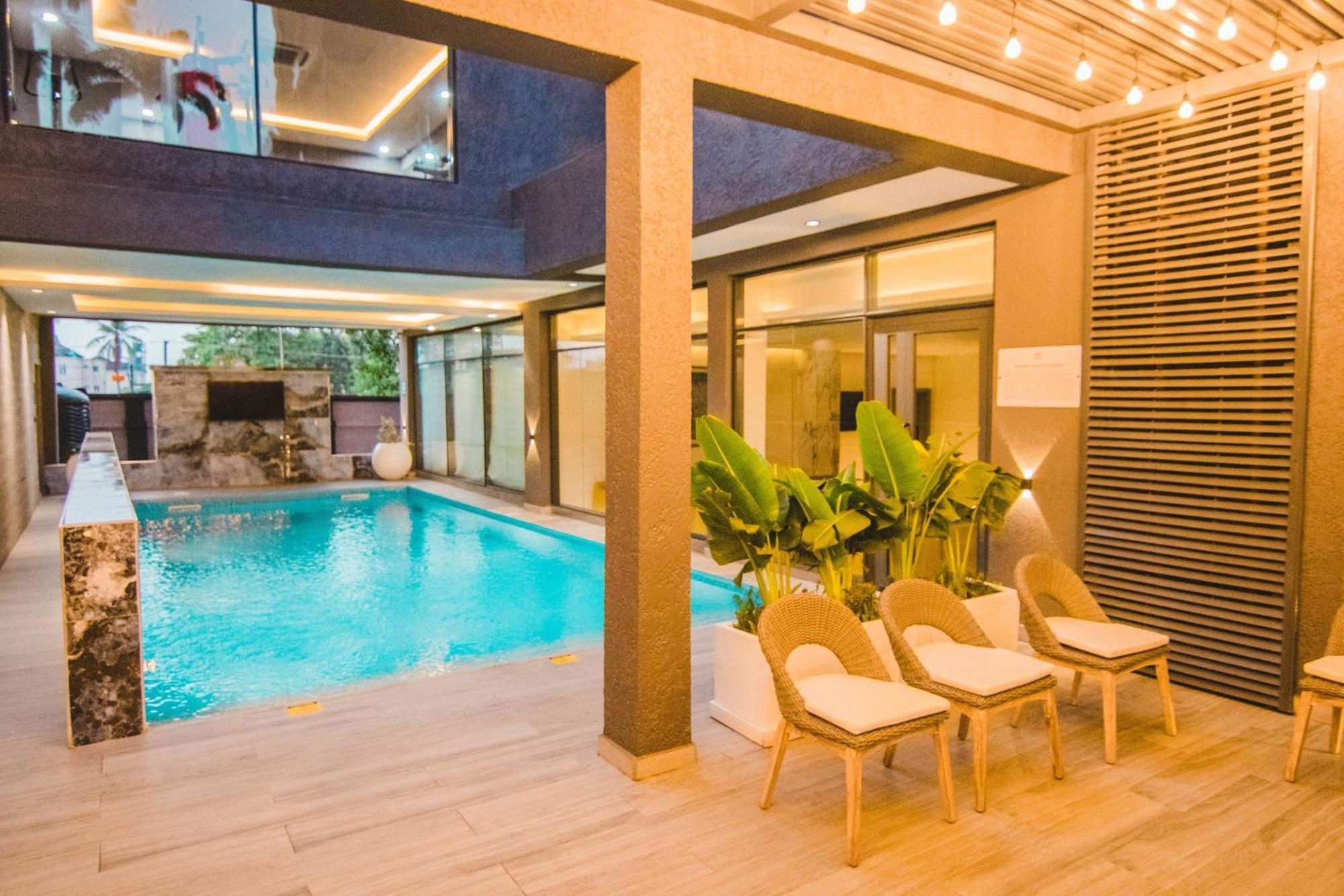 The Safron Hotel Lagos Exterior foto